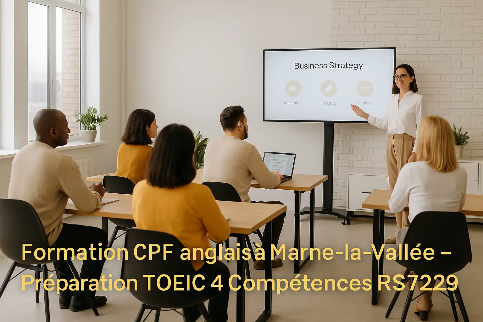 Formation CPF anglais à Marne-la-Vallée – Préparation TOEIC 4 Compétences RS7229